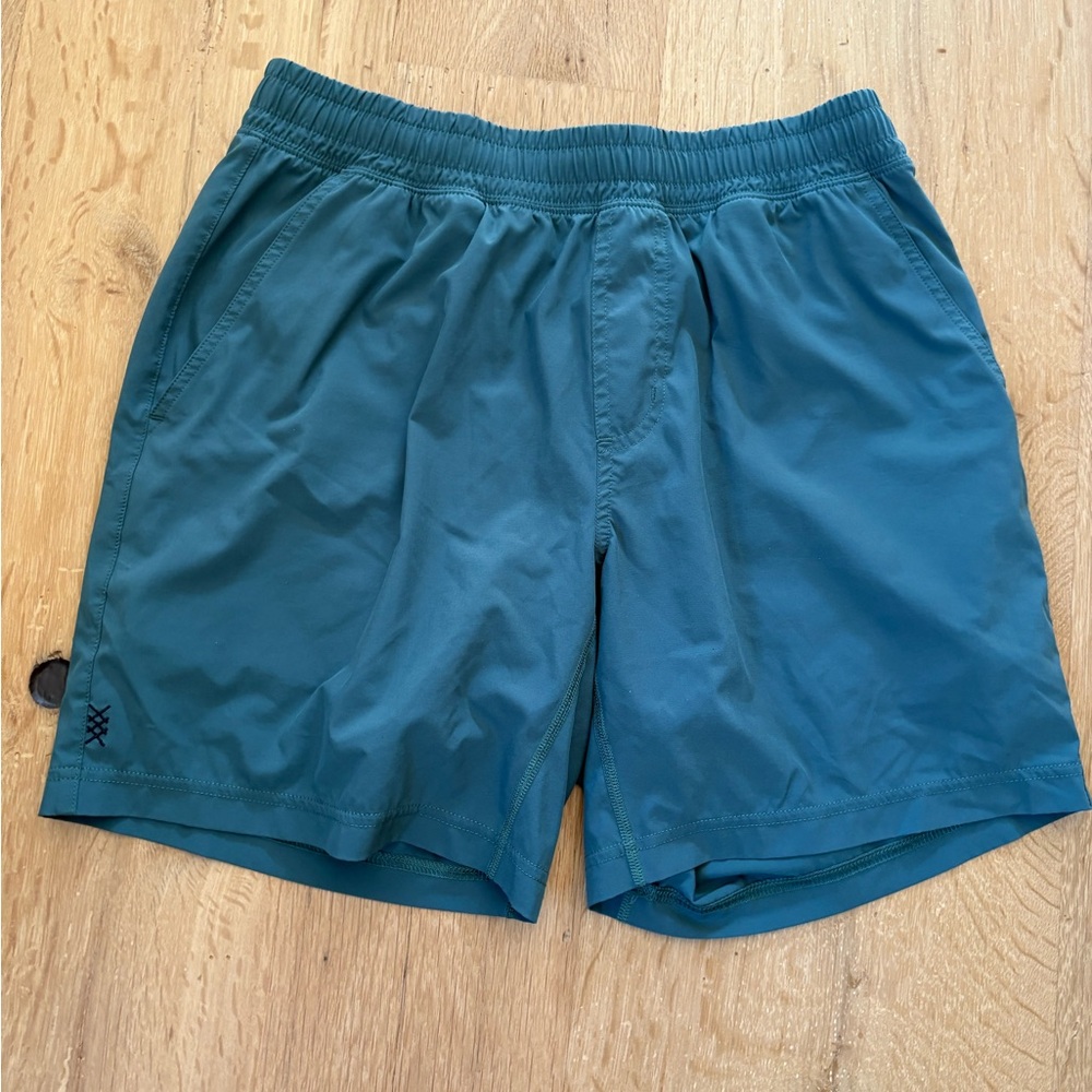Rhone men’s M Teal Athletic Shorts